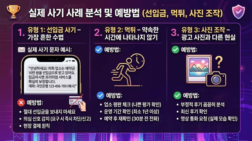 실제 사기 사례 분석 및 예방법